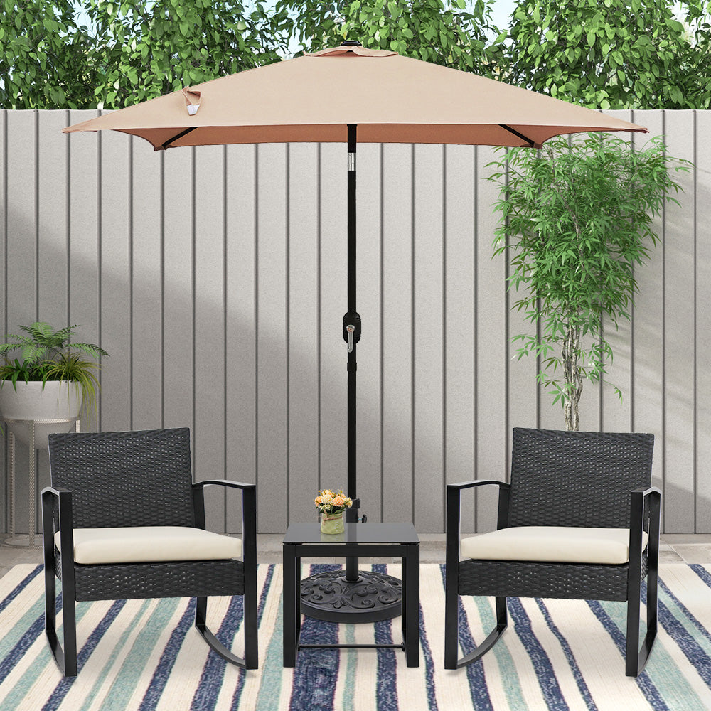 6.5ft Square Patio Umbrella