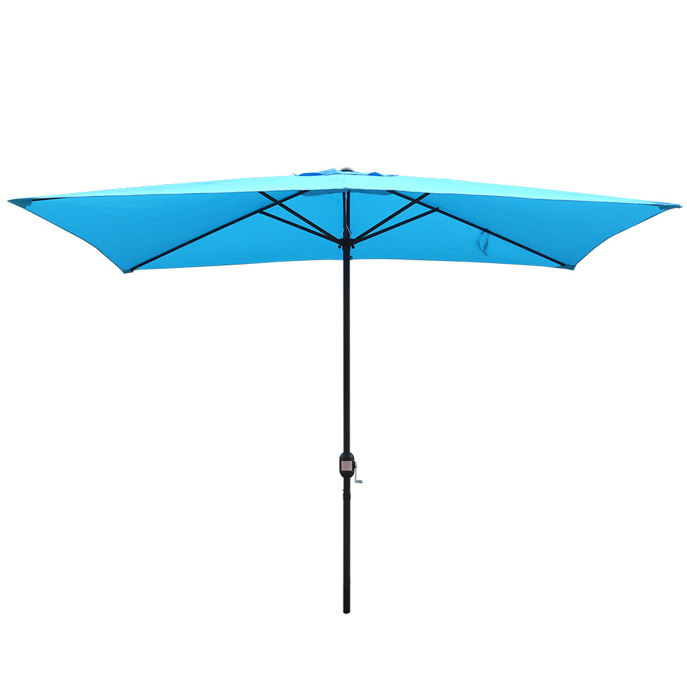 10ft x 6.5ft Rectangular Patio Umbrella