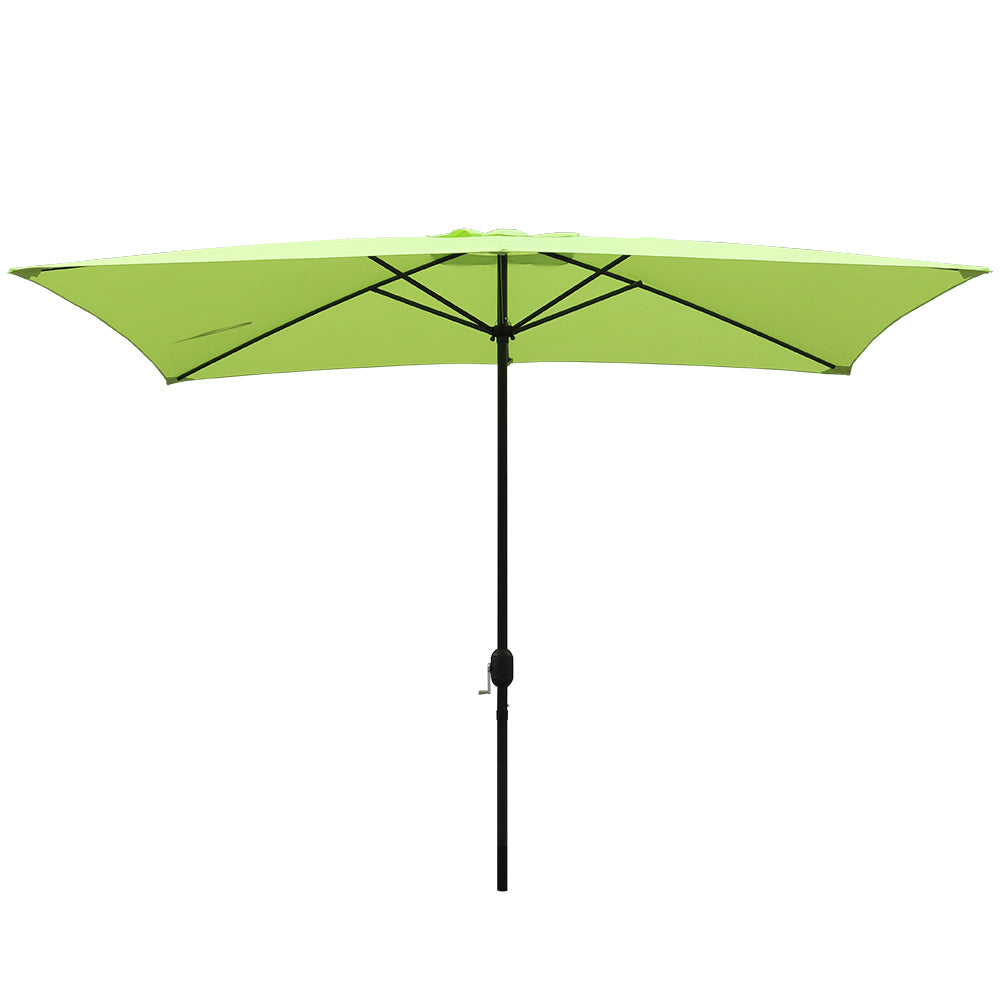 10ft x 6.5ft Rectangular Patio Umbrella