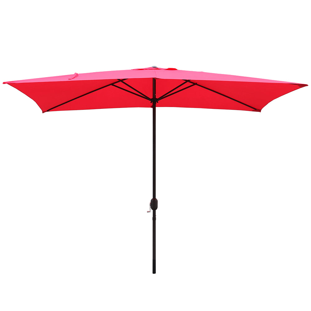 10ft x 6.5ft Rectangular Patio Umbrella