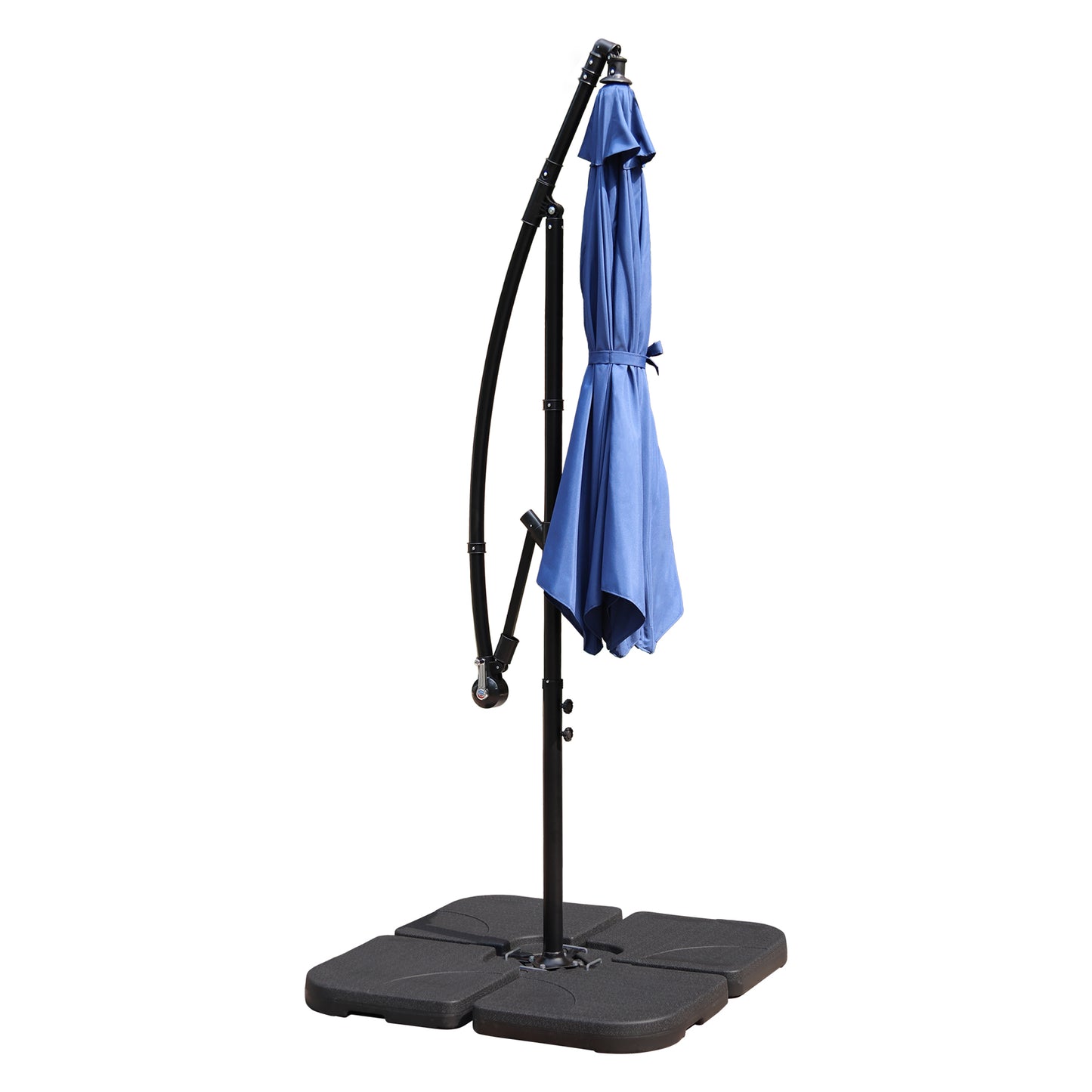 10 ft. Solar Light Offset Patio Umbrella