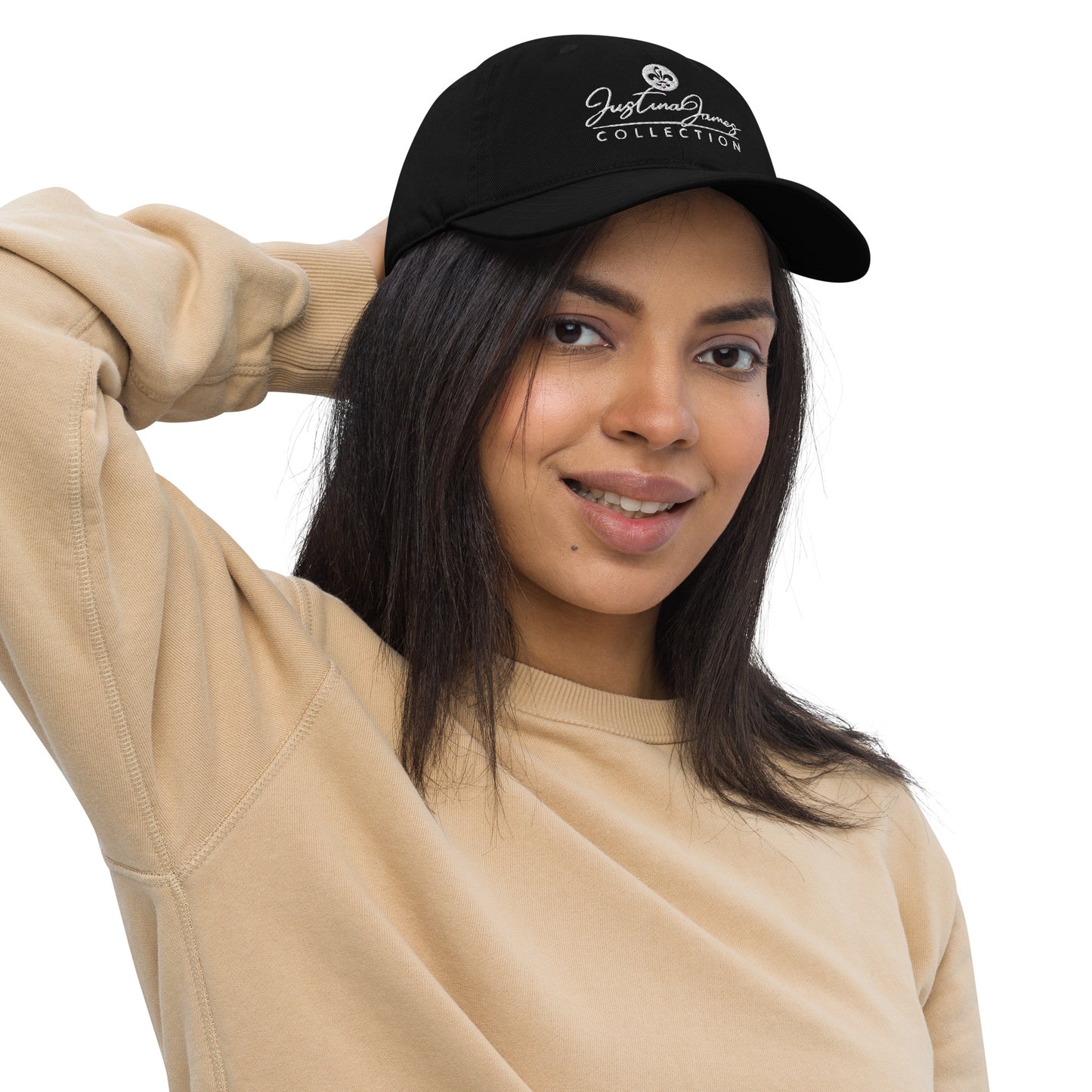 Justina James Organic dad hat