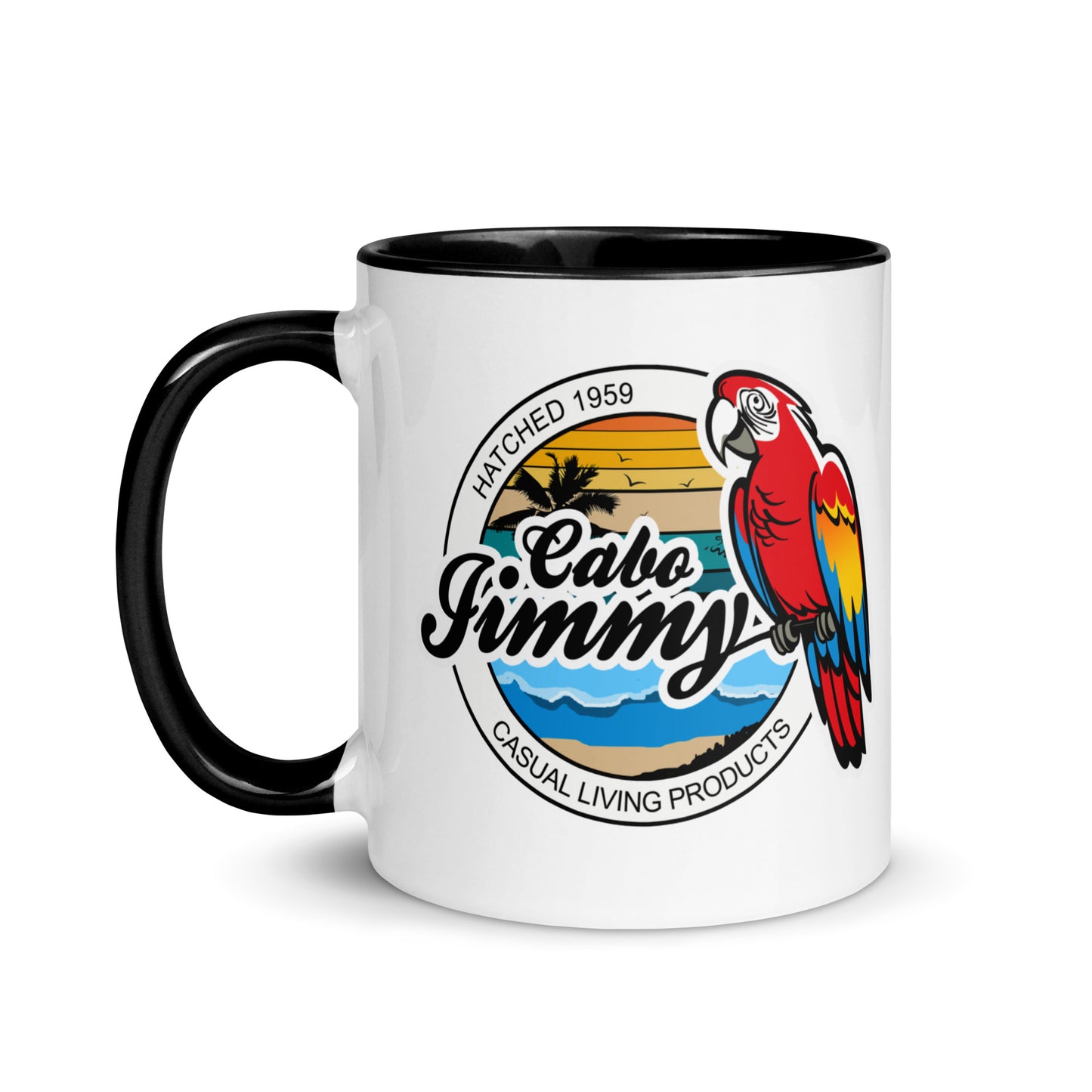 Cabo Jimmy Mug with Color Inside