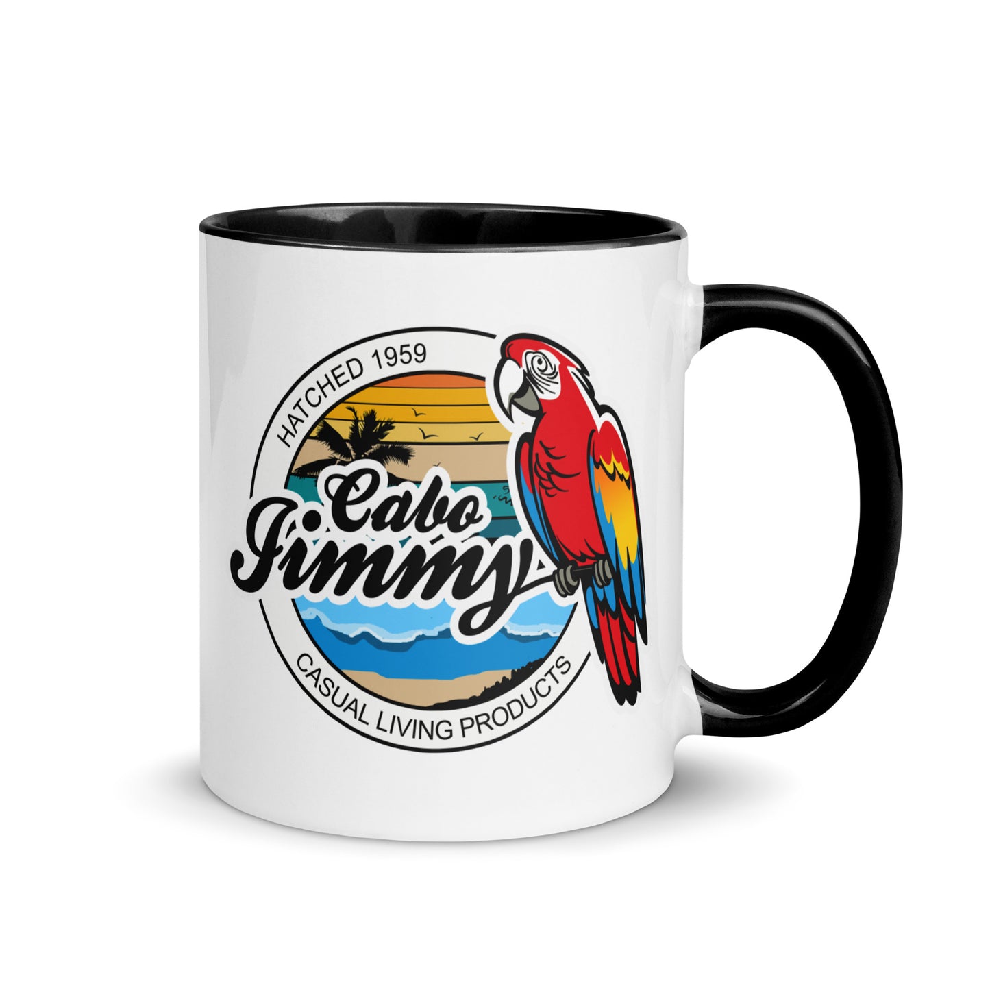 Cabo Jimmy Mug with Color Inside