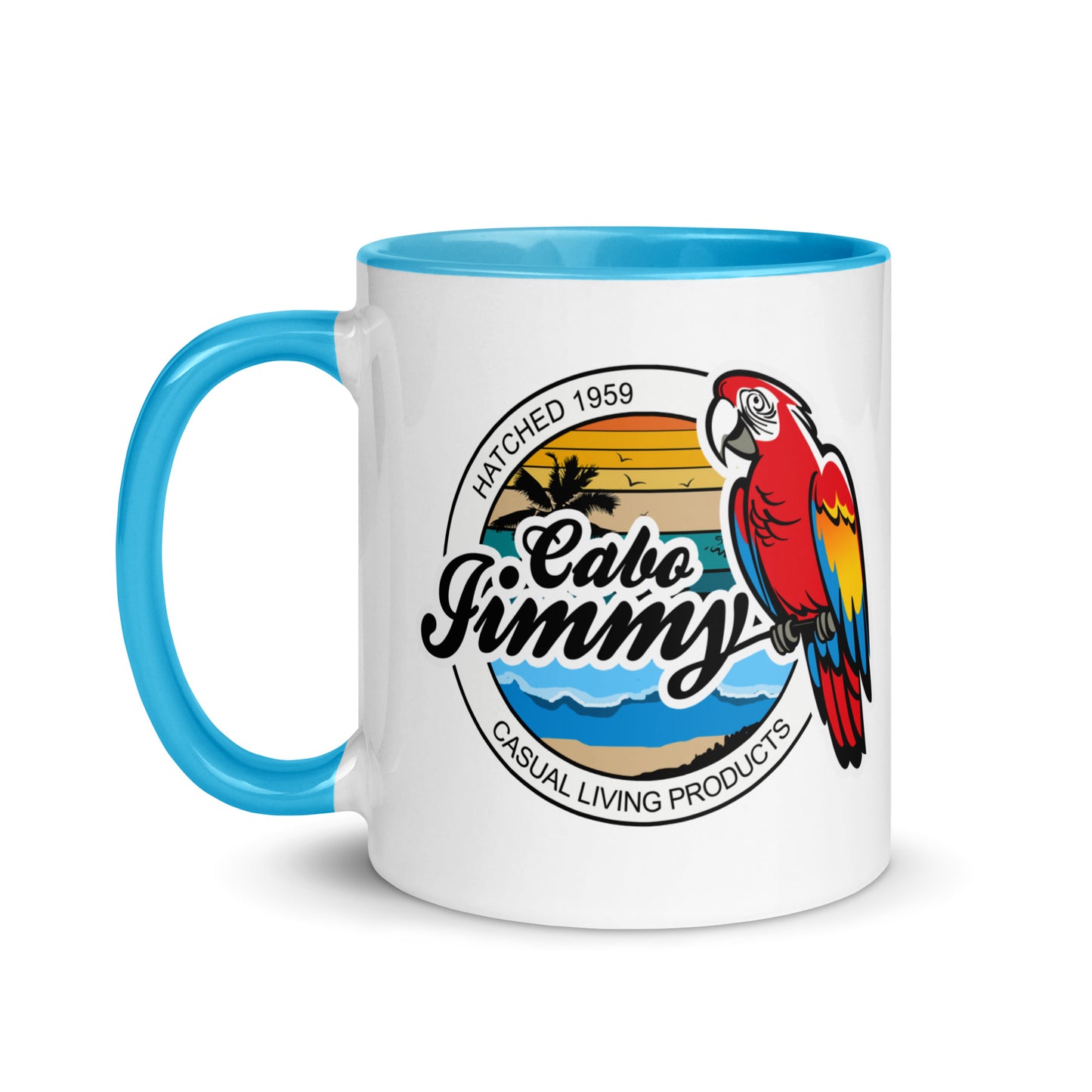 Cabo Jimmy Mug with Color Inside