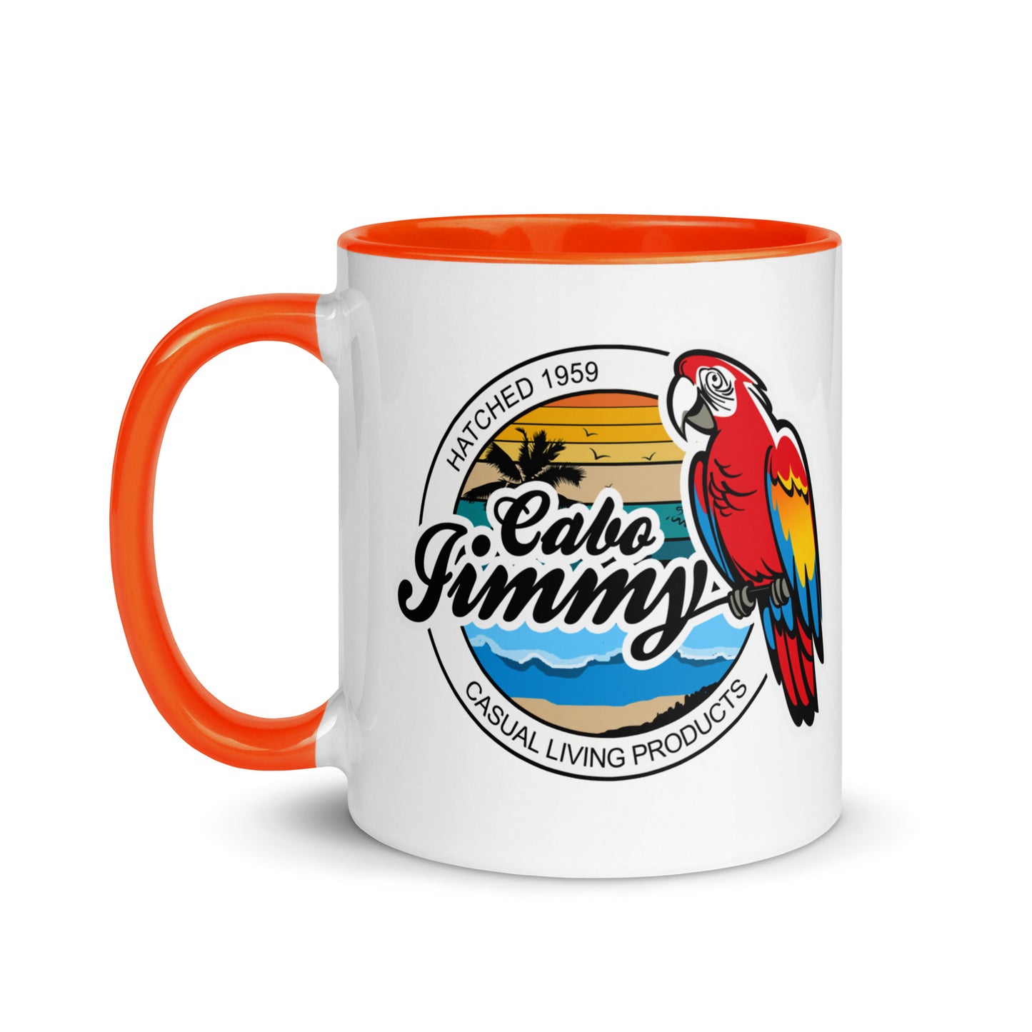 Cabo Jimmy Mug with Color Inside