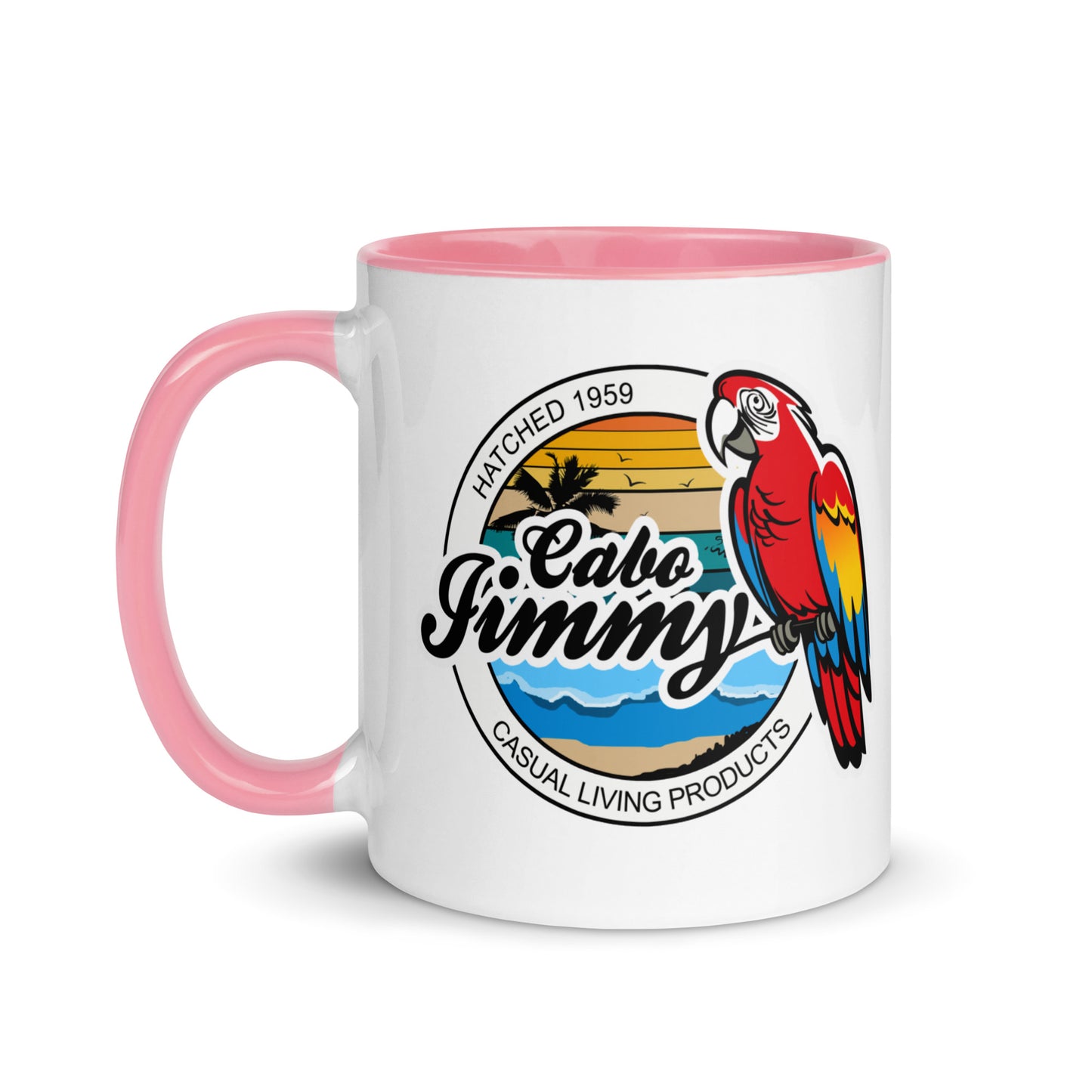 Cabo Jimmy Mug with Color Inside