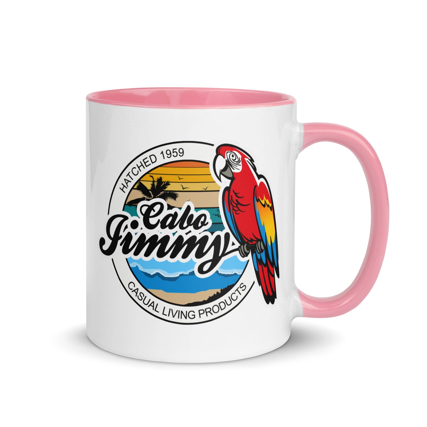 Cabo Jimmy Mug with Color Inside