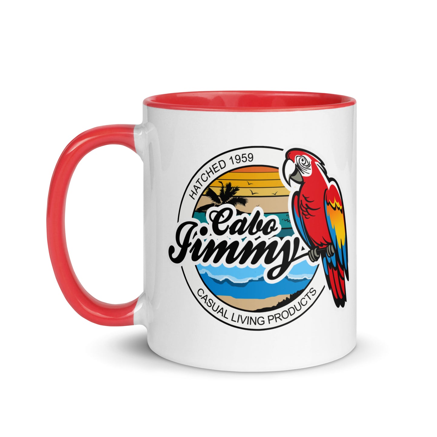 Cabo Jimmy Mug with Color Inside