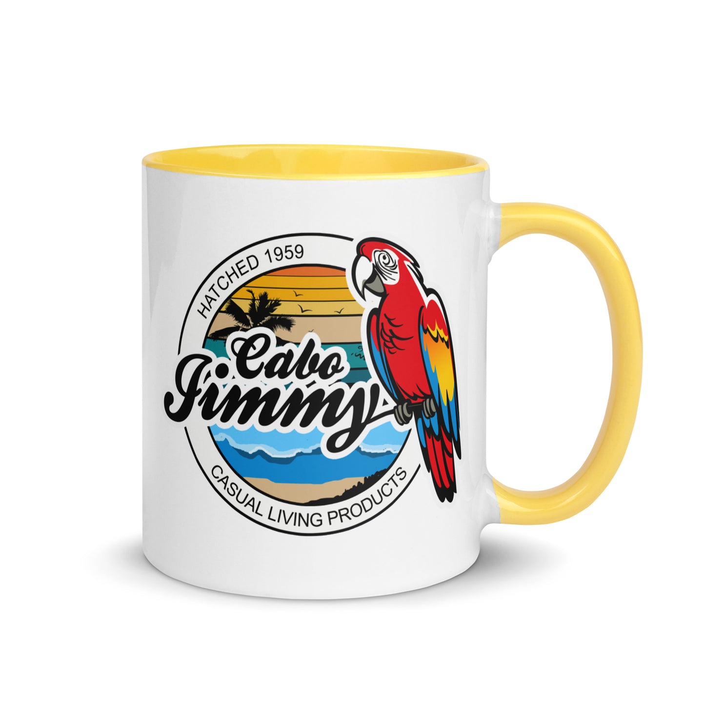Cabo Jimmy Mug with Color Inside