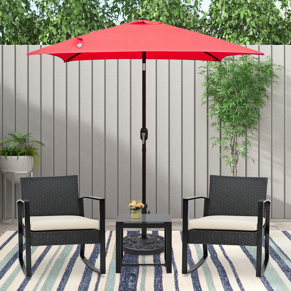 6.5ft Square Patio Umbrella – Justina James