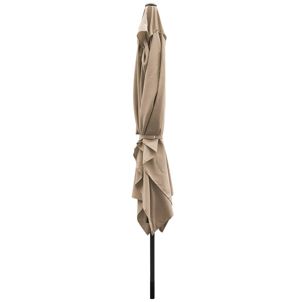 10ft x 6.5ft Rectangular Patio Umbrella