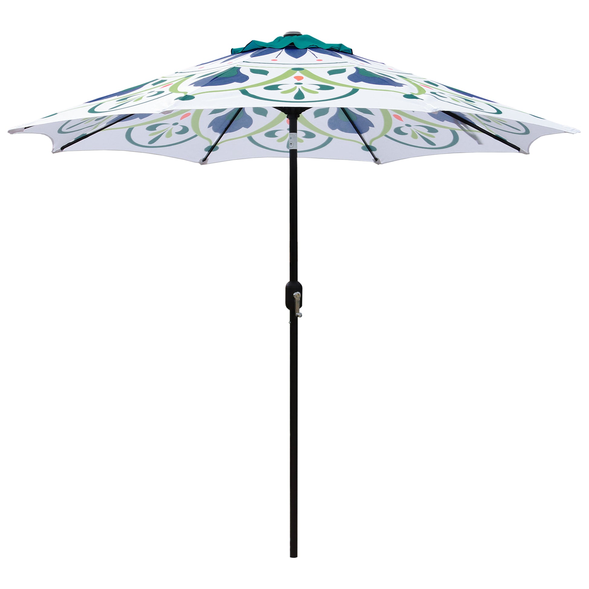 hd desighns 9 foot patio umbrella 9 Ft Printed Patio Umbrella – Justina James